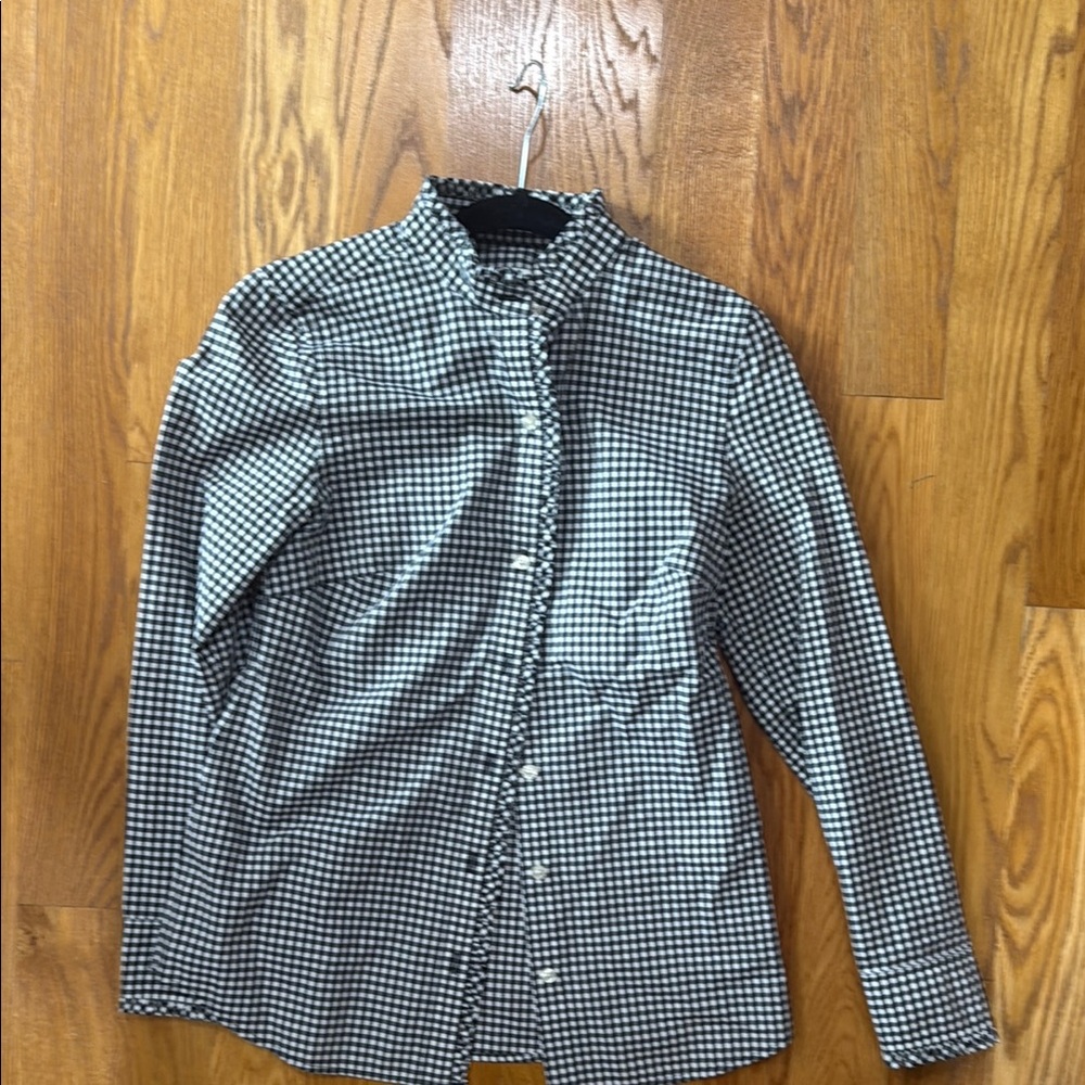 Vineyard Vines Black and White Checkered Shirt